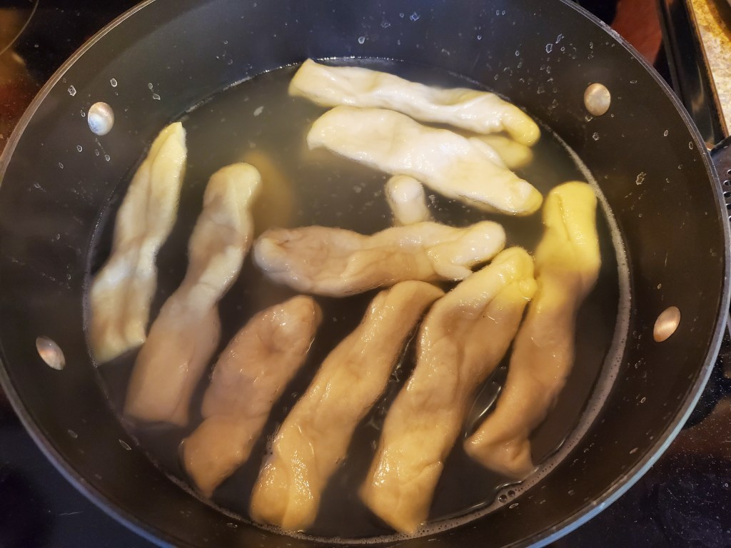 Fingers in Hot Water Bath