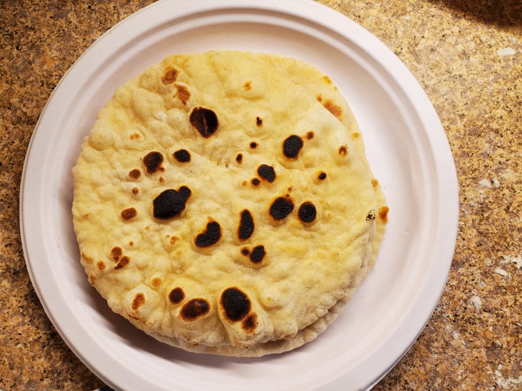 Finished Naan